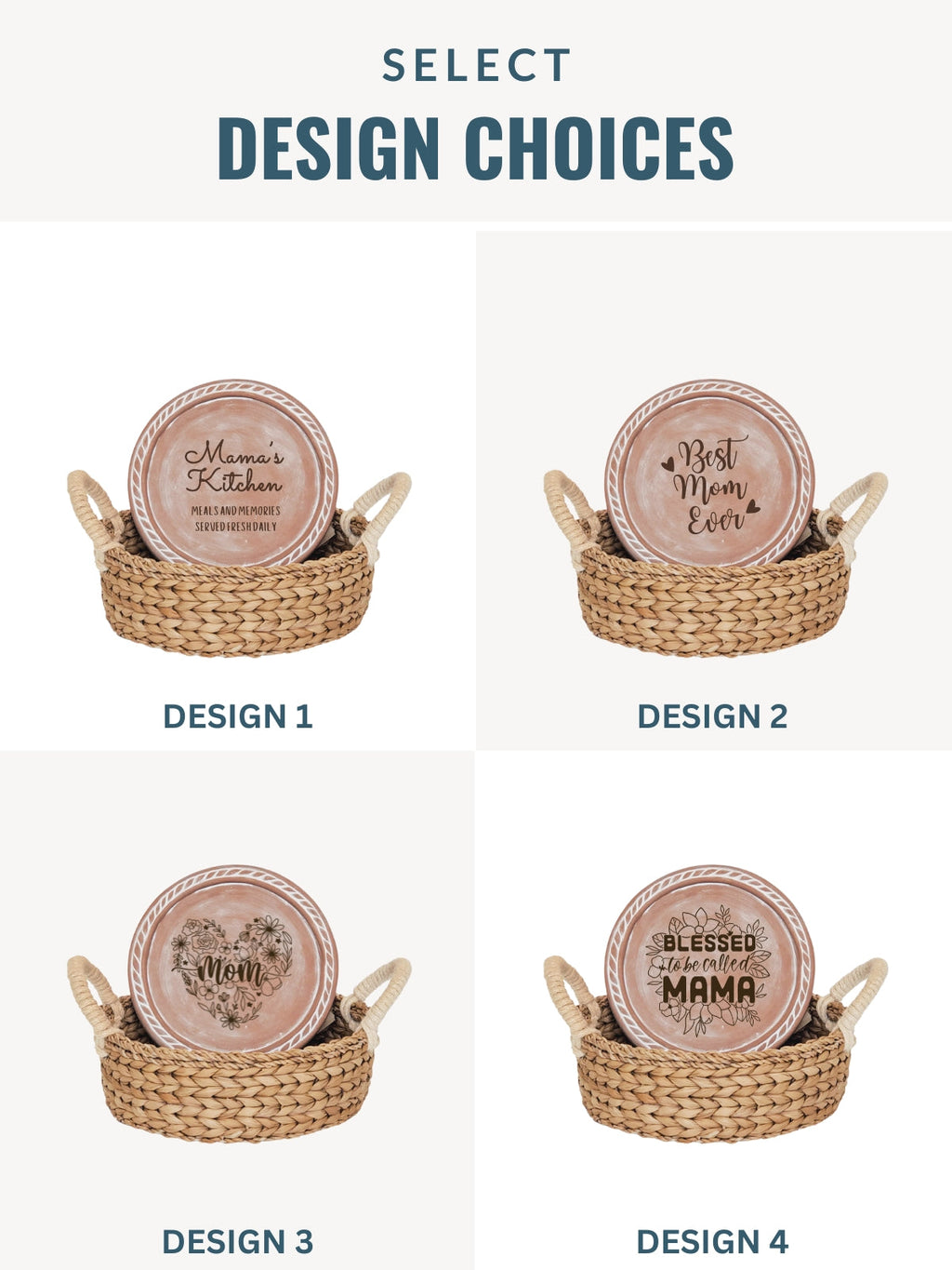 Bread Warmer & Basket - Mom Round