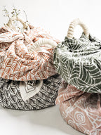 Bread Warmer & Basket Gift Set with Tea Towel