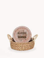 Bread Warmer & Basket - Mom Round
