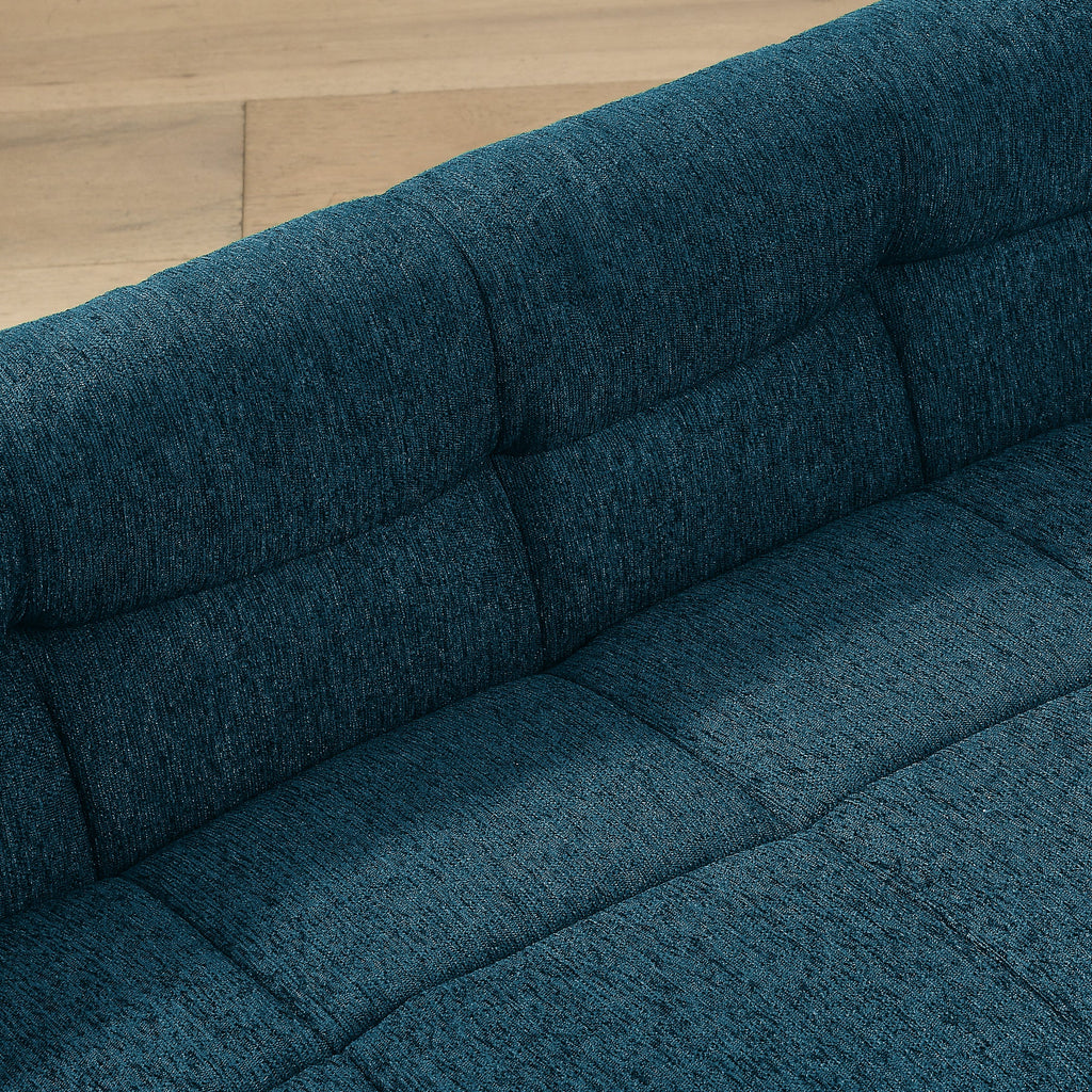 Soft and comfortable pet sofa with backrest and armrests