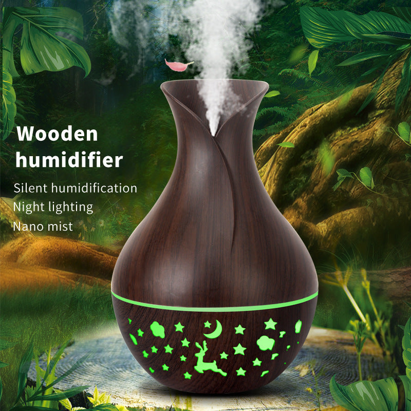 Starry Sky Crack Vase Humidifier