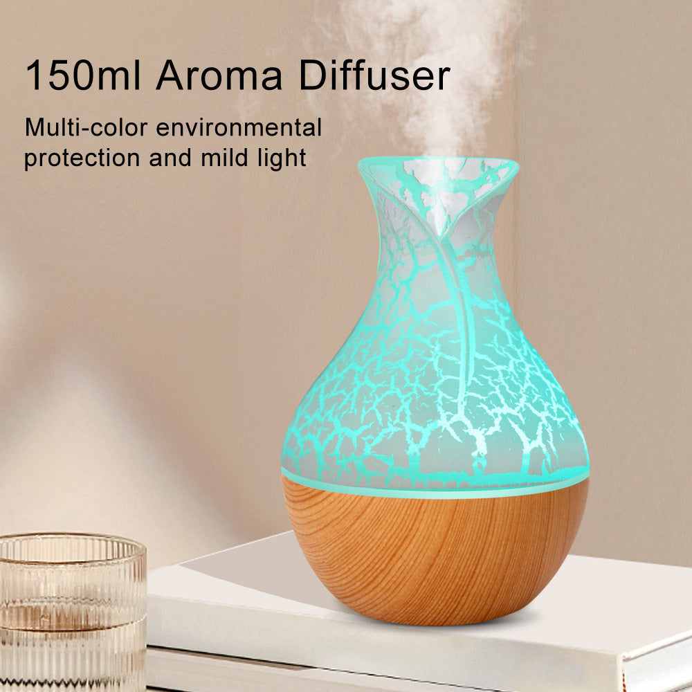 Starry Sky Crack Vase Humidifier