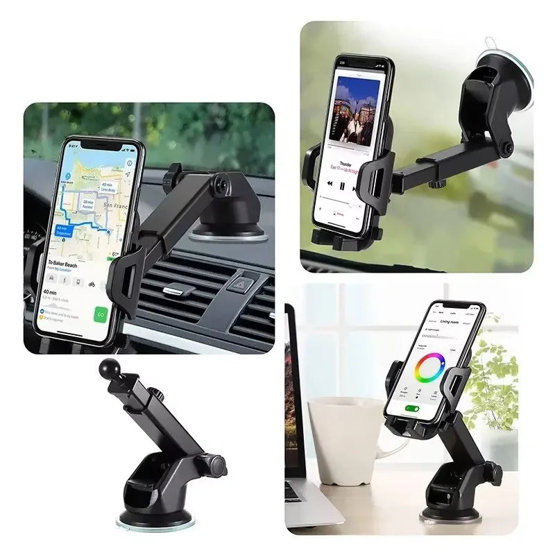 2025 NEW Universal Sucker Car Phone Holder 360°