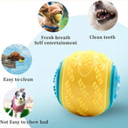 8 PCS Scooby-Doo Durable Squeaky Set Of Dog Balls For Teeth Cleaning Interactive