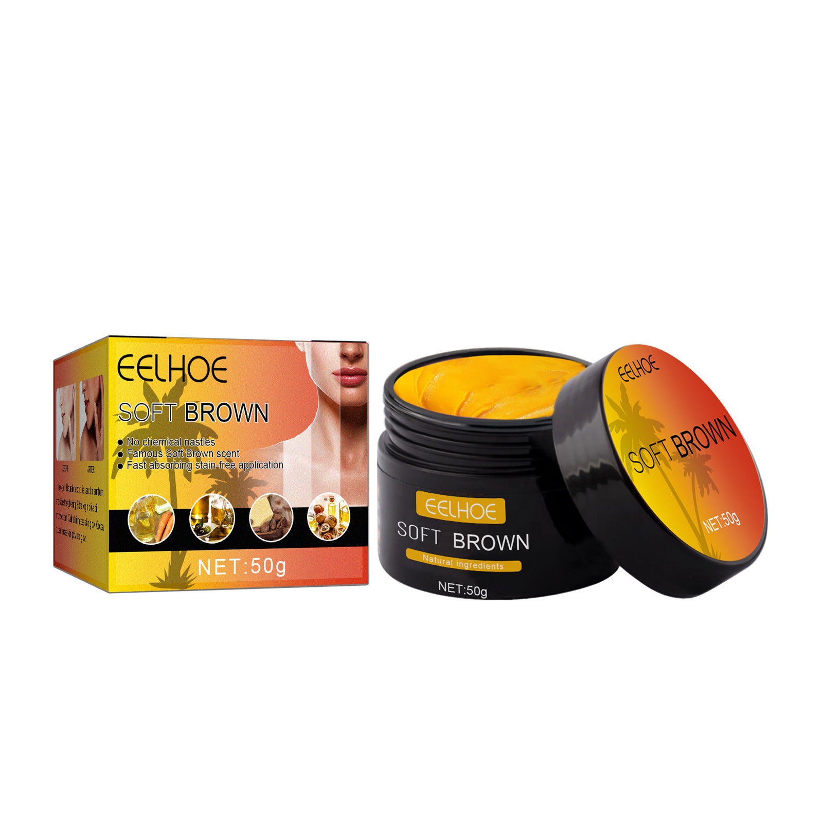 Aloe Vera Gel Tanning Aid Cream Summer Beach Bronzing Tanning Aid Sunscreen Skin Sunburn Repair Gel