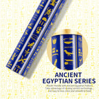 Makeup Brushes  19 Pcs Make up Brush Professional Synthetic Makeup Brush Set Kabuki Foundation Blending Face Powder Blush Concealers Eyeshadow Fan Make up Brushes Set, Ancient Egyptian Series