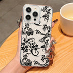Floral Pattern Phone Case, Anti-Drop Cellphone Protective Case, Total Protective Shockproof Mobile Phone Cover for Iphone, Smartphone Protectort136
