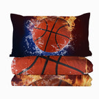 Basketball Bedding Set of 3 Piece Fire Bedding Sets