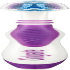 Zig Zag Medium Manual Toothbrush - Multi Angle Cross Bristles with Flexible Neck for Gum Comfort - 3 Count (Pack of 1)