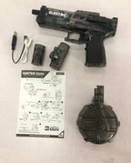 Fire Rat Electric Water Pistol Cool Light Full Automatic Water Spray Gun Summer