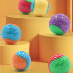 8 PCS Scooby-Doo Durable Squeaky Set Of Dog Balls For Teeth Cleaning Interactive