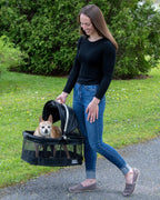 Pet Gear View 360 Pet Safety Carrier & Car Seat for Small Dogs & Cats Push Button Entry
