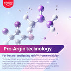 Sensitive Instant Relief Repair + Gentle Whitening Toothpaste | Instant* and Long-Lasting** Sensitivity Relief | Protective Layer with Calcium** | Fluoride Toothpaste | 4 Pack, 75Ml Tubes