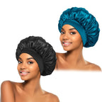 1PC Women's Satin Solid Bonnets