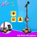 Microphone Toy, Karaoke Machine Toy with Light, Singing Machine Toy, Music Toy for Kids, Birthday Gift for Girls