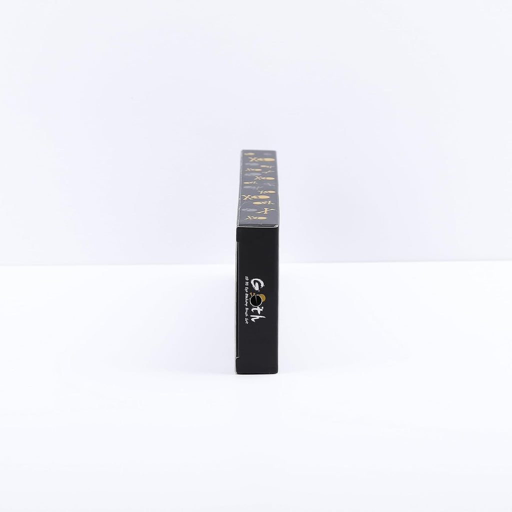 Eye Makeup Brushes 10Pcs Eyeshadow Makeup Brush Set Professional Eyeshadow Brushes with Soft Synthetic Hairs & Real Wood Handle for Eyeshadow, Eyebrow, Eyeliner, Blending