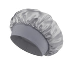 1PC Women's Satin Solid Bonnets