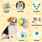 8 PCS Scooby-Doo Durable Squeaky Set Of Dog Balls For Teeth Cleaning Interactive