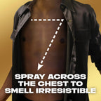 Men Gold Deodorant Body Spray with an Oud Wood & Fresh Vanilla Scent with 48 Hours of Odour Busting, High Defnition Fragrance 200 Ml, Pack of 6 (Packing May Vary)