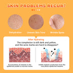 Natural Organic Anti Ageing Products VC Vitamin C Facial Skincare Cream Serum Cleanser 5 Pieces Skin Care Set Skin Care Gift Kit