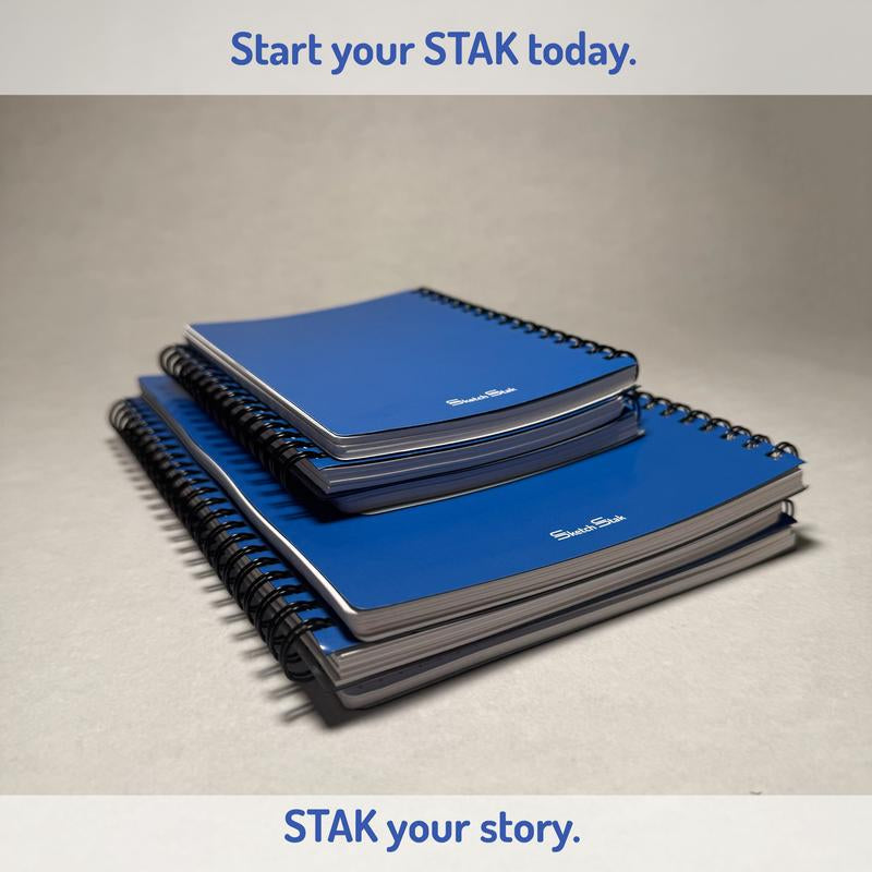 Sketchstak│Starter Pack of 2 - Modular Magnetic Book System