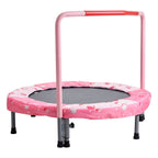 36" Kids Trampoline, 3FT Indoor Outdoor Trampoline, Foldable Mini Trampoline With Handle