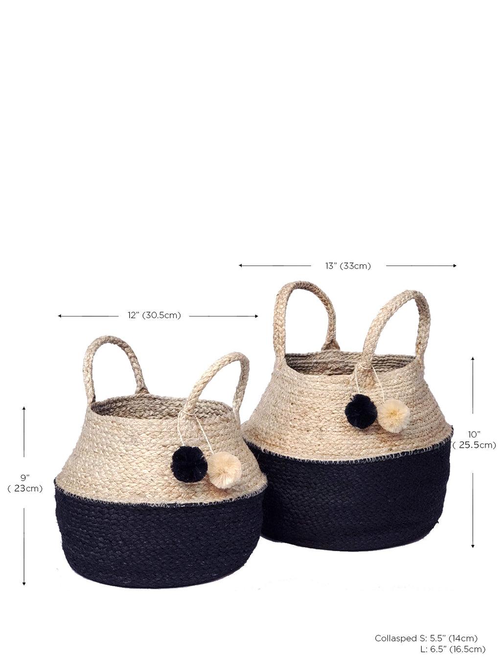 Foldable Basket Bag