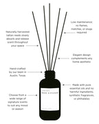 Lavender + Cedar - Reed Diffuser
