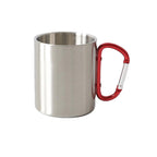 Stainless Steel Carabiner Mug 10oz
