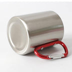 Stainless Steel Carabiner Mug 10oz