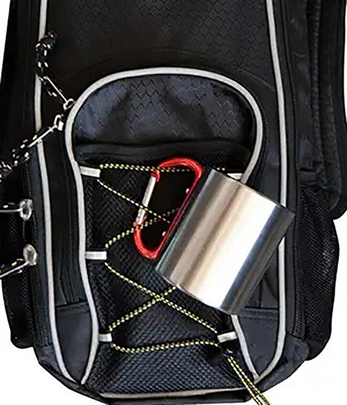 Stainless Steel Carabiner Mug 10oz