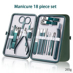 6-9 Pcs Manicure Set With Leather Case Professional Gift set