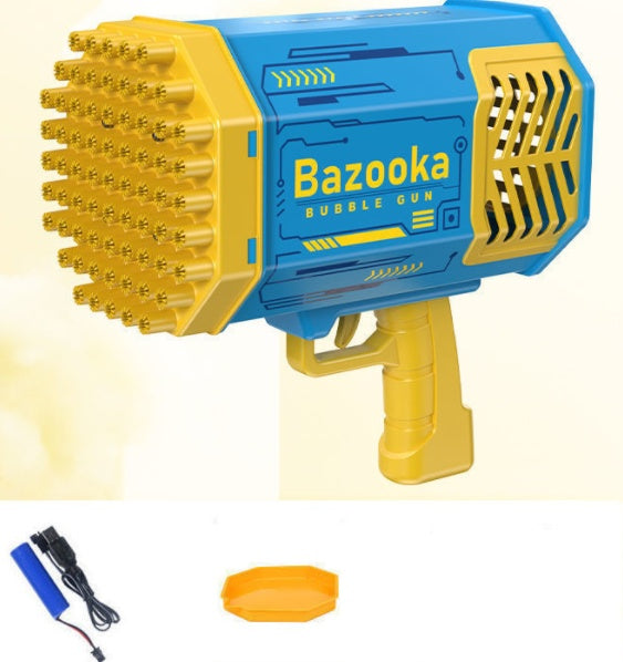 Bubble Machine Gun Automatic Blower With Light Toys For Kids