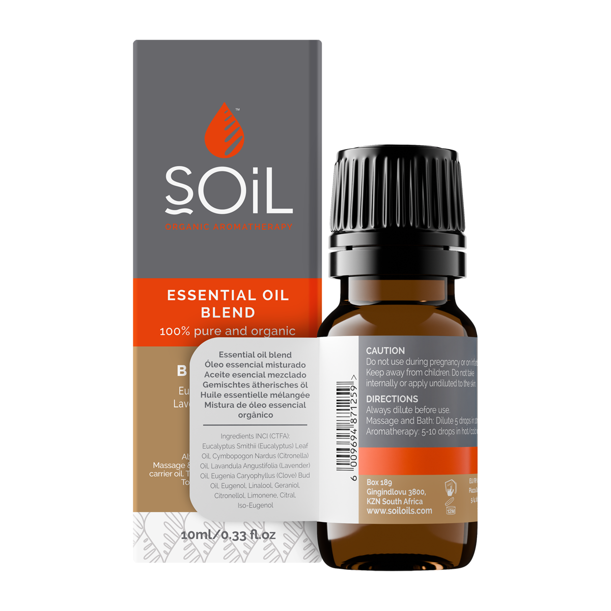 Organic Essential Oil Blend 10ml