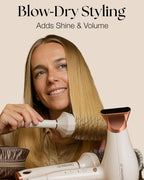 round Hair Brush Set, 4 Piece Professional Blow Dry Kit with 3 round Brushes and Comb for Styling, Beauty Gifts Sets for Women