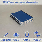 Sketchstak│Starter Pack of 2 - Modular Magnetic Book System