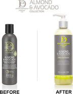 Natural Almond & Avocado Moisturizing & Detangling Sulfate-Free Shampoo, 12 Ounce