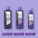 Touch of Silver Brightening Purple Shampoo & Intensive Conditioner 400Ml, Neutralises Yellow & Orange Tones, Formulated with Violet & Blue Pigments