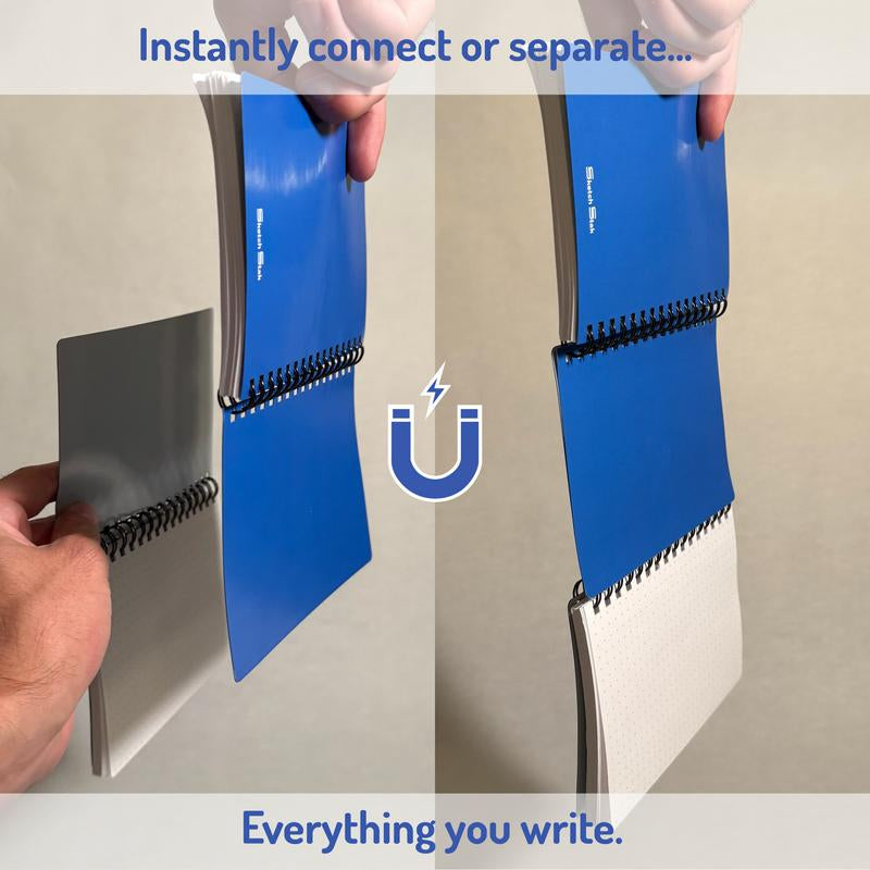 Sketchstak│Starter Pack of 2 - Modular Magnetic Book System