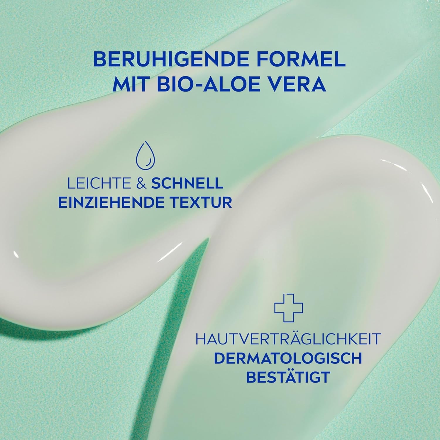 NIVEA SUN after Sun Sensitive SOS Cream Gel (175 Ml), Cooling after Sun Gel with Skin Soothing Effect, Skin Gel with Organic Aloe Vera and Antioxidants, for Sensitive Skin