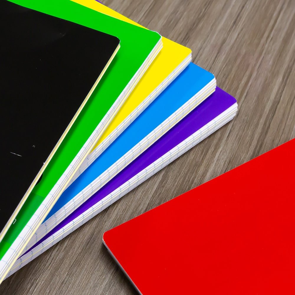 Notebooks , College Ruled - Random Colors