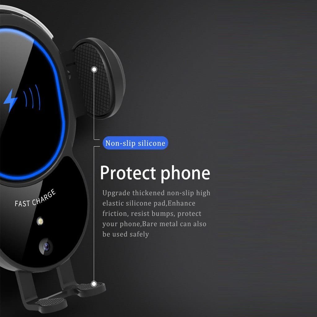 10W Wireless Automatic Clamping Charging Mount